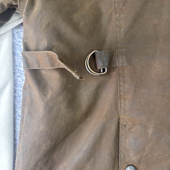 Outback Ladies Walkabout Jacket XL Coat. Brown Oilskin Australia READ! Snug Fit - Picture 13 of 16